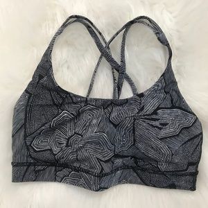 Lululemon Energy Bra (Dottie tribe, Size 6)